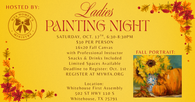 Ladies Fall Painting Night