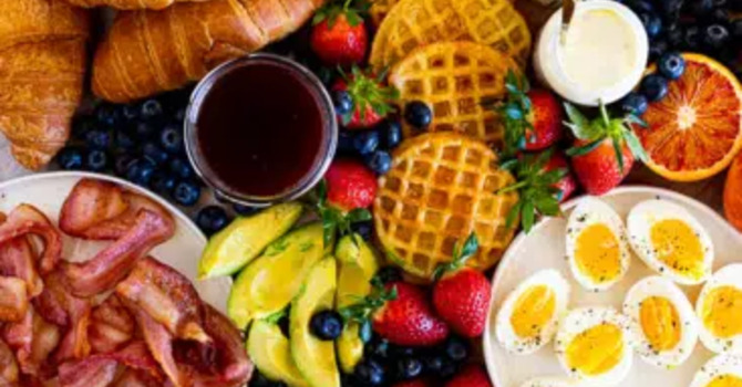 Welcome Back Breakfast - yummy!