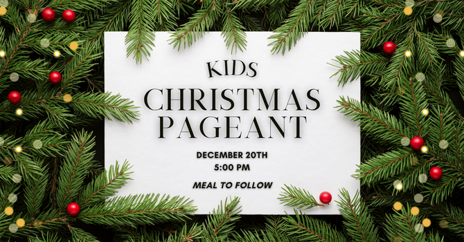 Kids Christmas Pageant