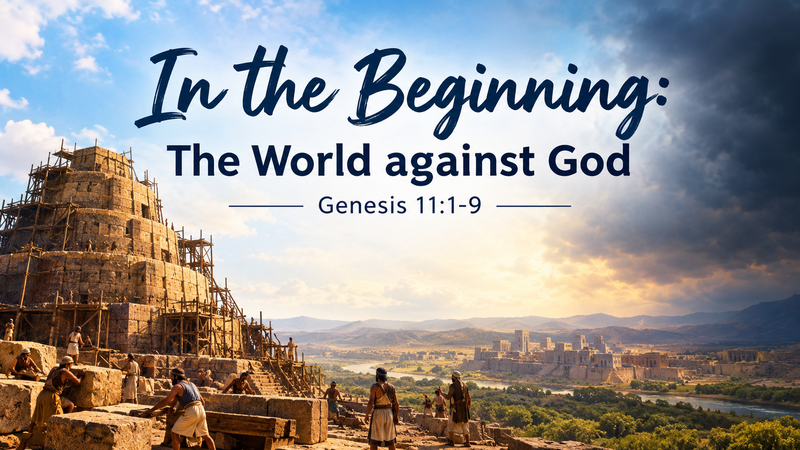In the Beginning: The World against God