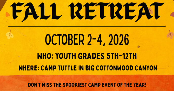 FALL YOUTH RETREAT 