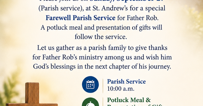 Father Rob Farewell