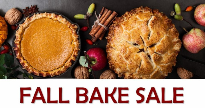 WOJ Fall Bake Sale 