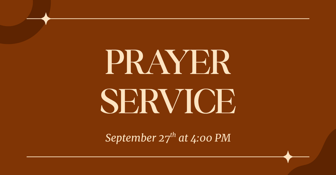 Prayer Service