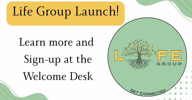Fall Life Group Launch 2026