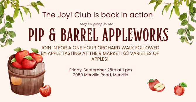 JOY! Club -  Trip to Appleworks