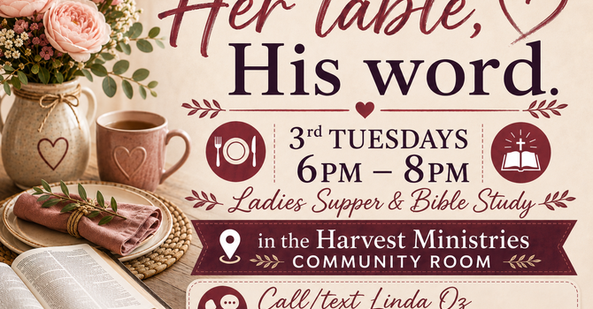 Ladies Supper & Bible Study