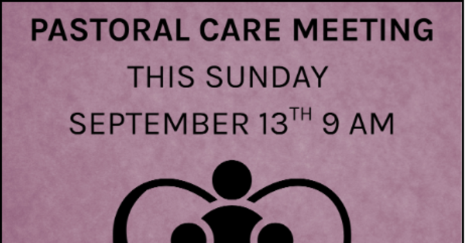 Pastoral Care Meeting