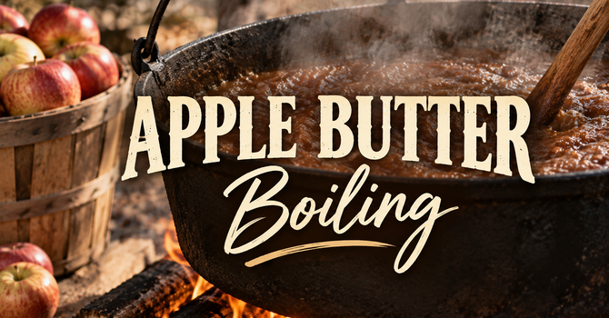 Apple Butter Boiling