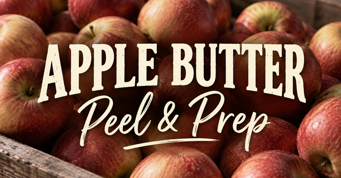 Apple Butter Peel & Prep
