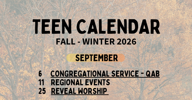 Teen Calendar