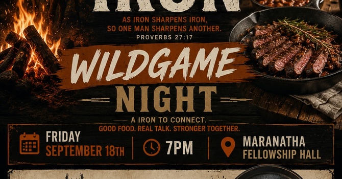 Iron Sharpens Iron Men's Event
