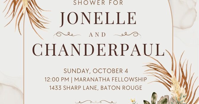 Jonelle & Chanderpaul's Wedding Shower