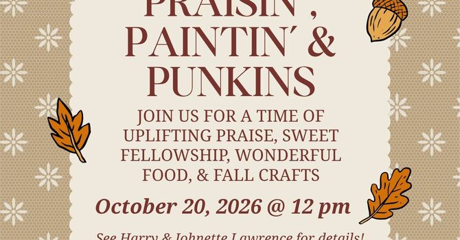 Praisin' Paintin' & Punkins