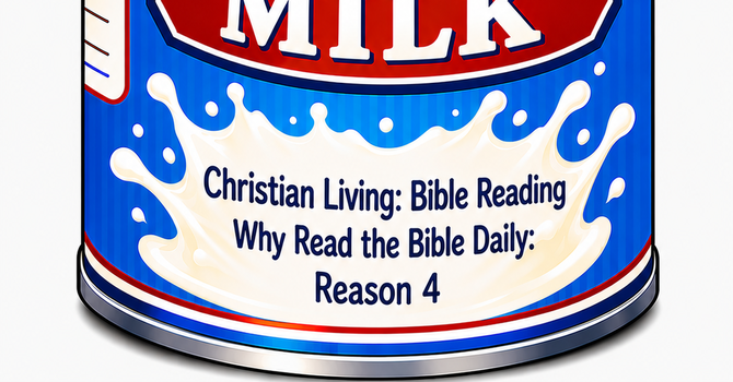 Condensed Milk - Christian Living: Why Read the Bible Daily: Reason 4 image