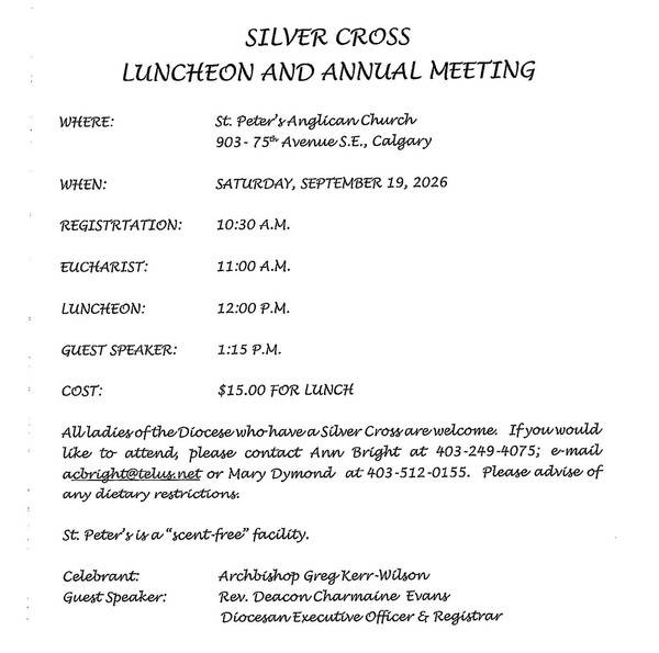 ACW Silver Cross Luncheon