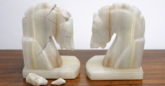 Broken Bookends & Seabiscuit image
