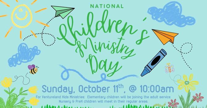 National Children’s Ministry Day