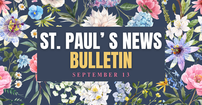 September 13 News Bulletin