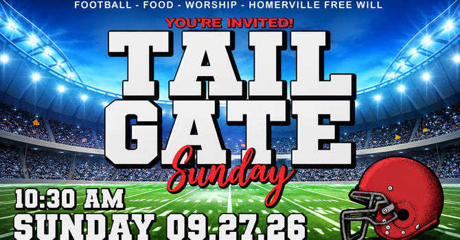 Tailgate Sunday!
