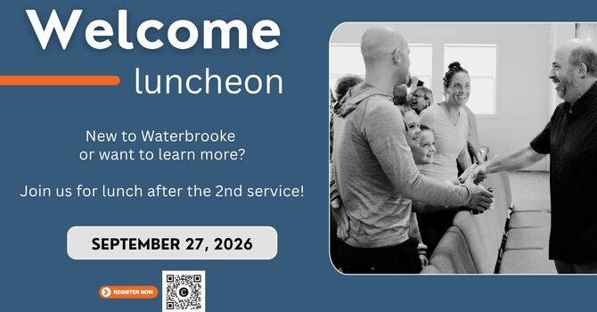 Welcome to Waterbrooke Luncheon