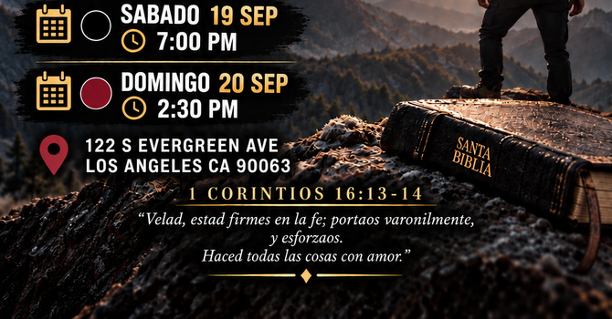 Campaña dirigida por Ministerio de Varones