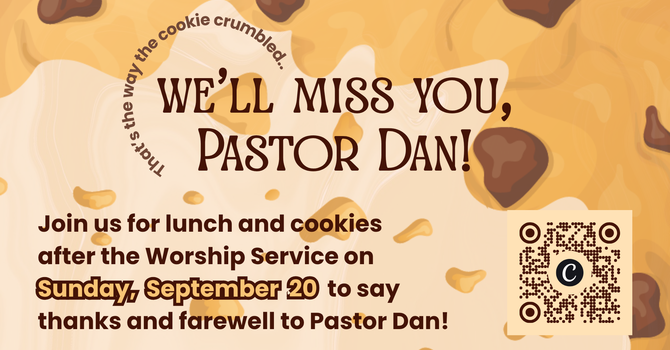 Farewell Pastor Dan image
