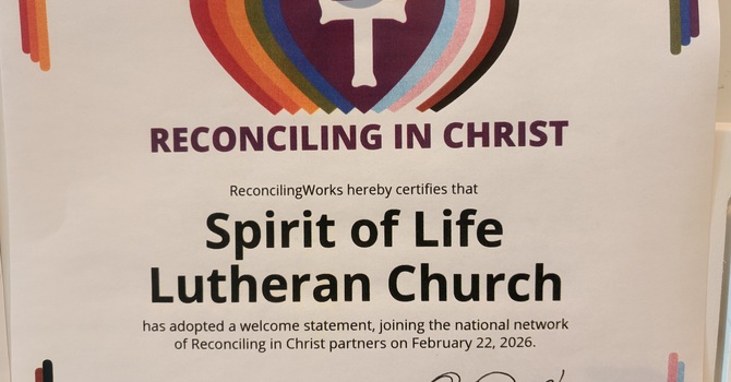 Reconciling in Christ at Spirit of Life 
