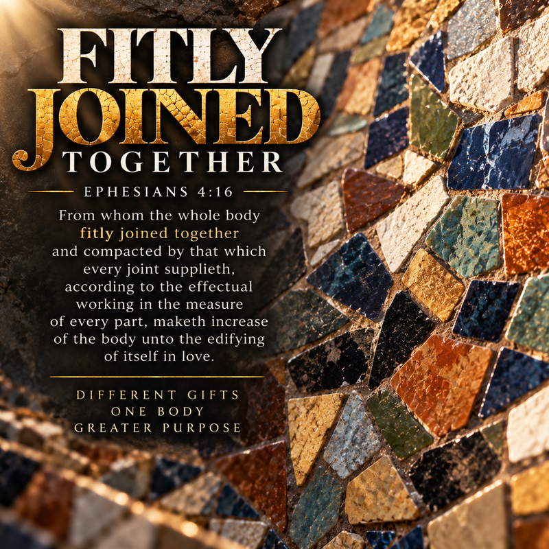 FITLY JOINED TOGETHER