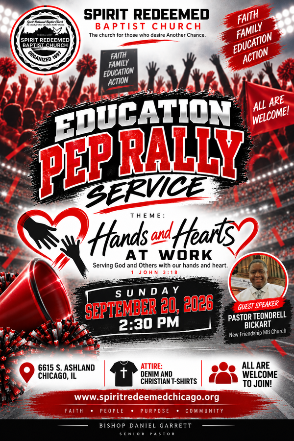 EDUCATION PEP RALLY 