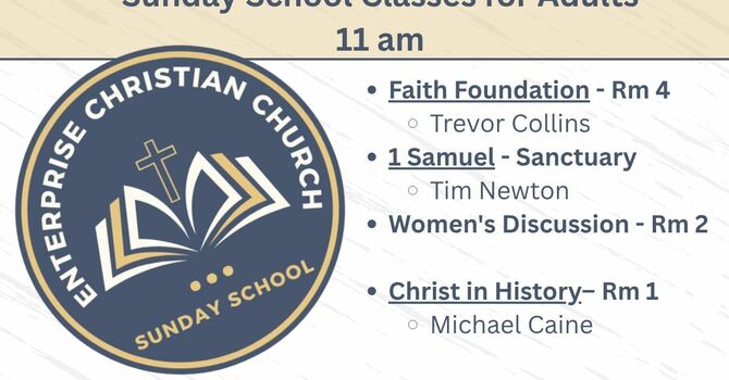 Sunday School Launch