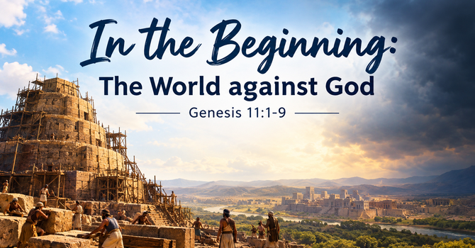 In the Beginning: The World against God