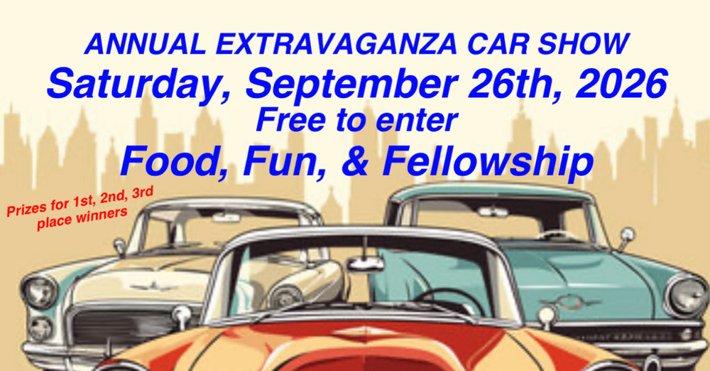 Annual Extravaganza Car Show