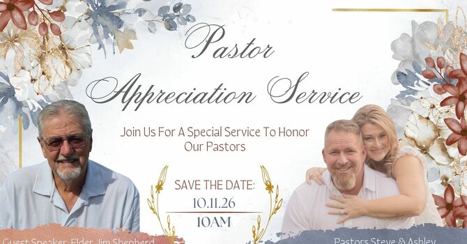 Pastor Appreciation Service