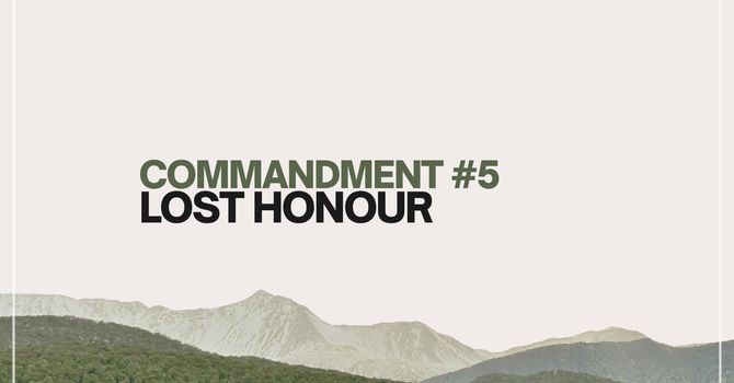 Lost Honour