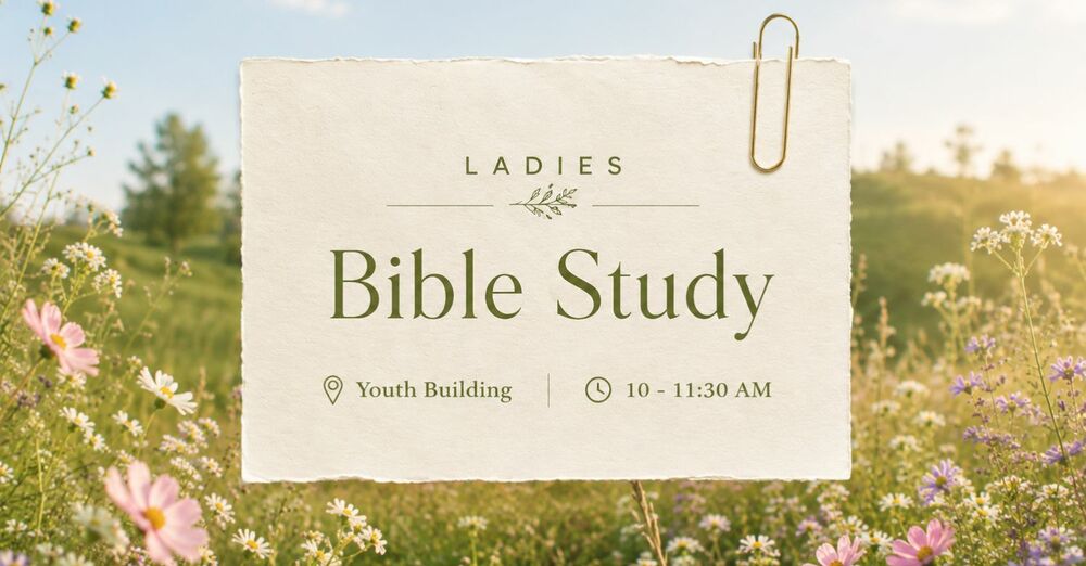 Ladies Bible Study