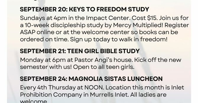 Digital Bulletin 9.13.26