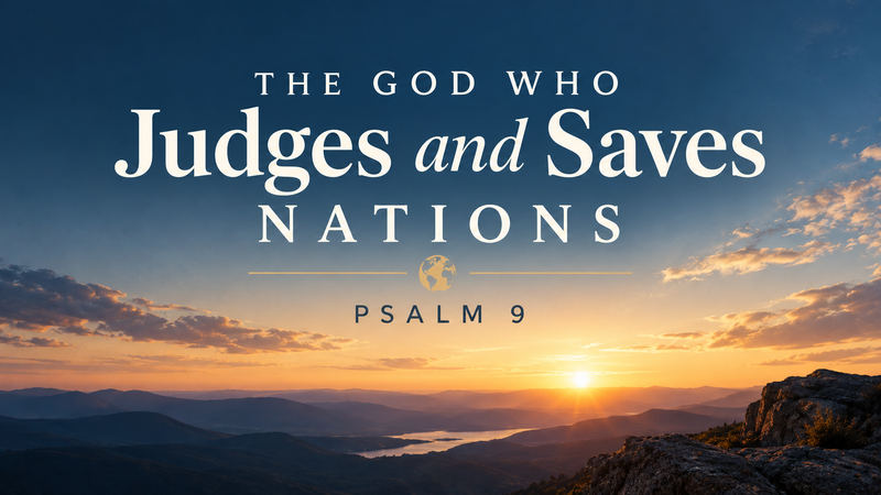 The God Who Judges and Saves Nations