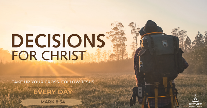 Decisions for Christ.