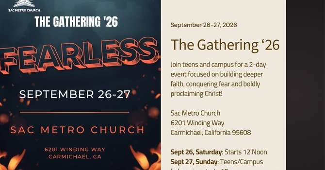 The Gathering - Fearless - A Teen Event