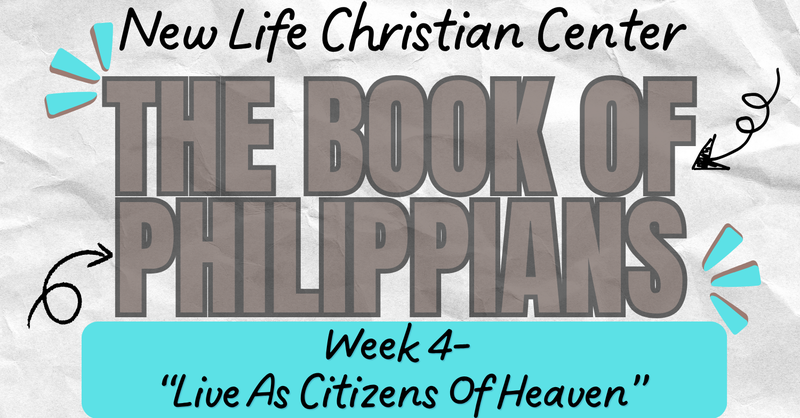 Live As Citizens Of Heaven