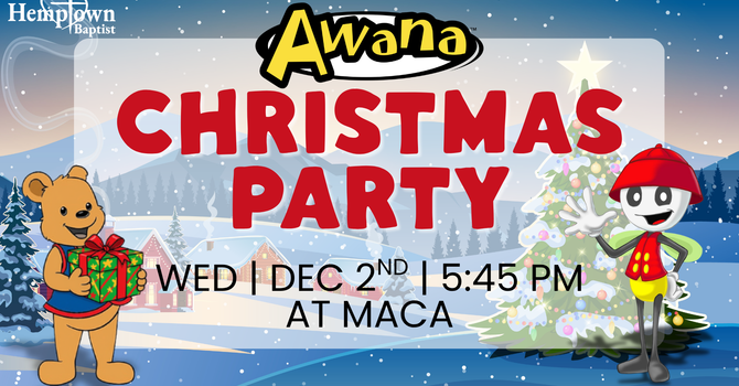 Awana Christmas Party