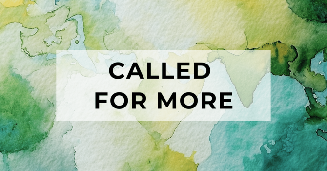 Called for More: The Grace to Welcome image