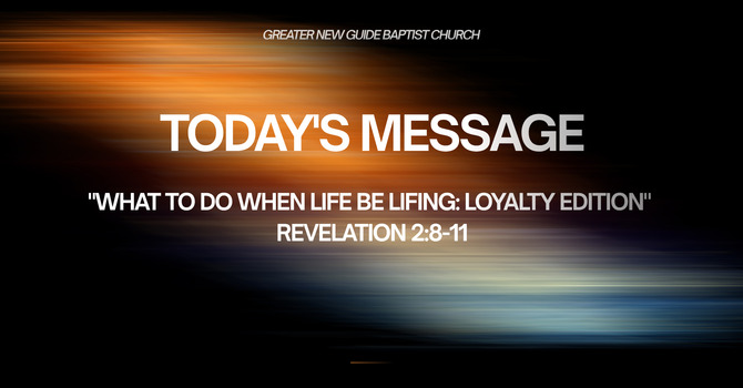 WHAT TO DO WHEN LIFE BE LIFING: LOYALTY EDITION