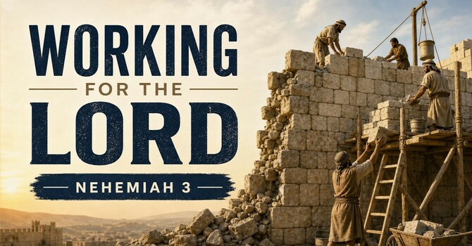 Working for the Lord - Thursday image
