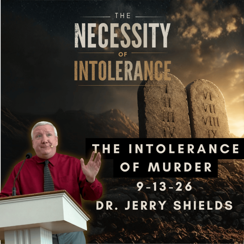 The Intolerance of Murder