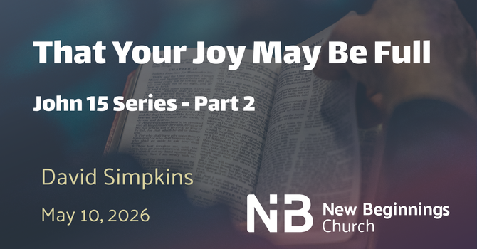That Your Joy May Be Full