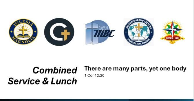 Combined Service and Lunch image