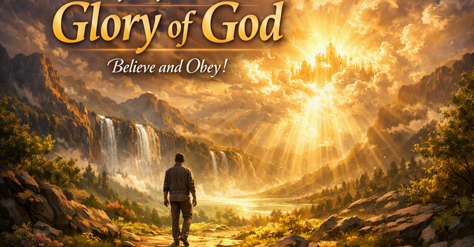 Only Way To See The Glory Of God