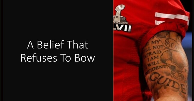 A Belief That Refuses To Bow.